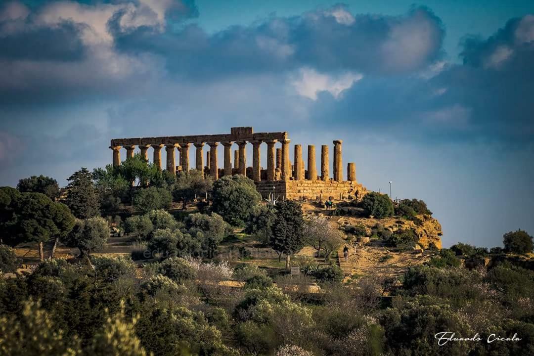 Grotta Dei Greci Villa Agrigento Exteriör bild