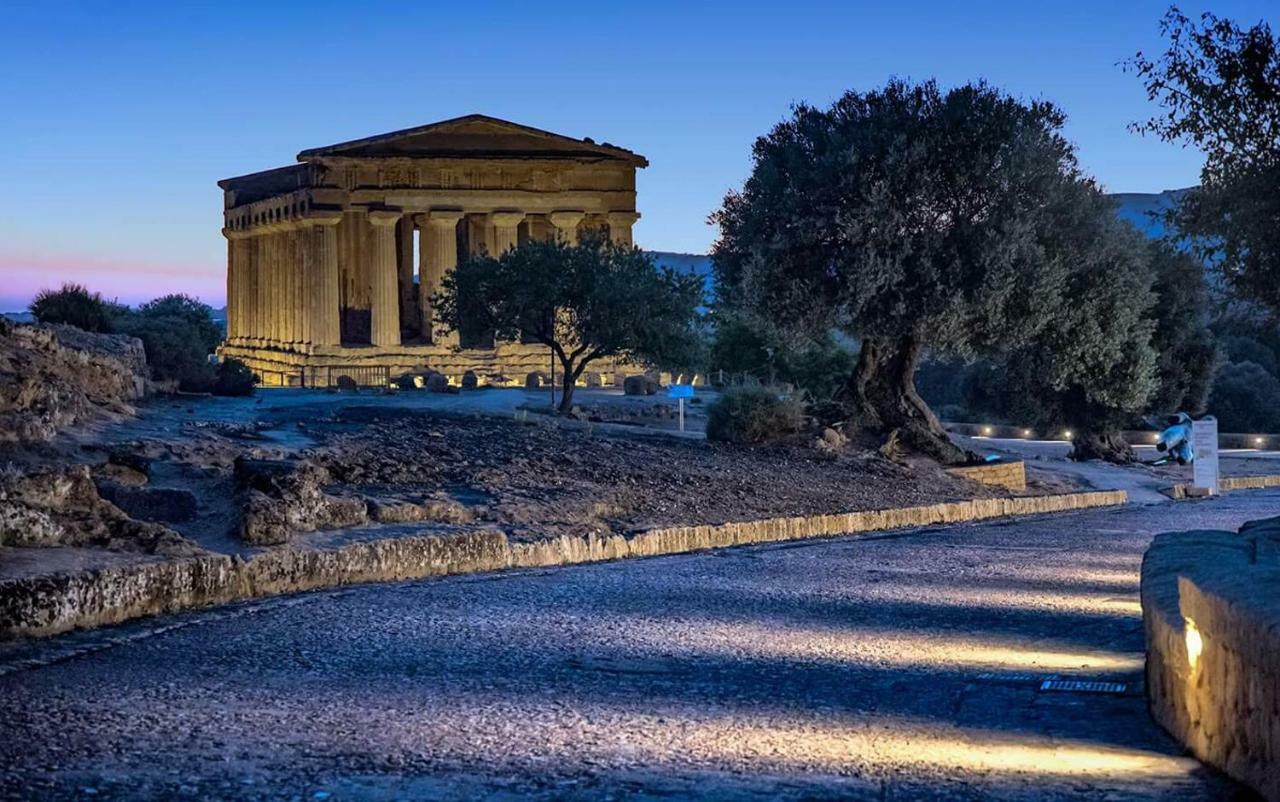 Grotta Dei Greci Villa Agrigento Exteriör bild